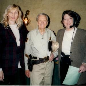 On set with Don Knotts