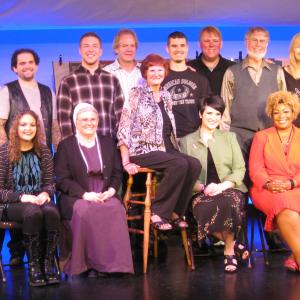 Cast and Team of HalfStitched the Musical at premiere 2012