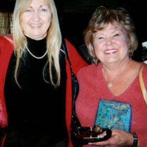 Martha Bolton and Gloria Gaither at the opening of The Confession Musical, 2010