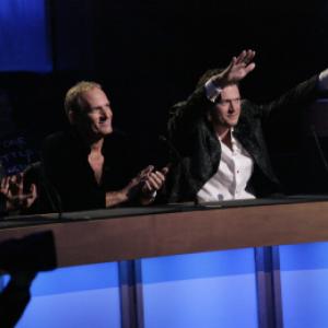 Still of Michael Bolton and Blake Shelton in Clash of the Choirs 2007