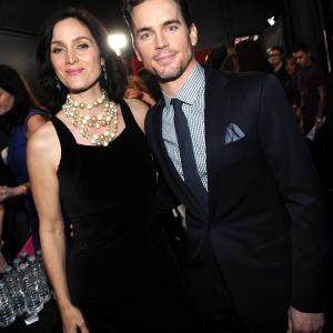 CarrieAnne Moss and Matt Bomer at event of The 39th Annual Peoples Choice Awards 2013