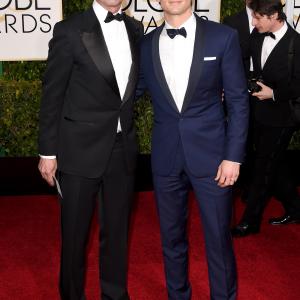 Matt Bomer and Simon Halls at event of 72nd Golden Globe Awards 2015