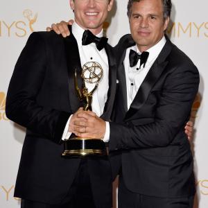 Matt Bomer and Mark Ruffalo at event of The 66th Primetime Emmy Awards (2014)