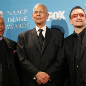 Quincy Jones Julian Bond and Bono