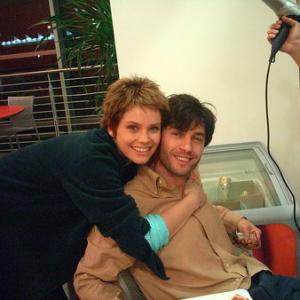 Alessio Boni and Andrea Osvrt