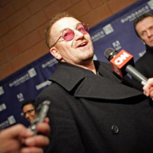 Bono at event of U2 3D 2007