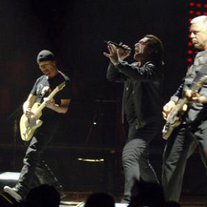 Bono, Adam Clayton and The Edge