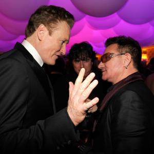 Conan OBrien and Bono