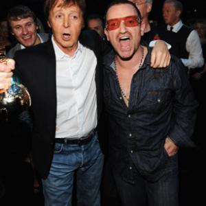 Paul McCartney and Bono