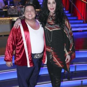Still of Cher and Chaz Bono in Dancing with the Stars (2005)