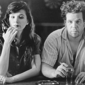 Still of Eszter Balint and Mark Boone Junior in Trees Lounge (1996)