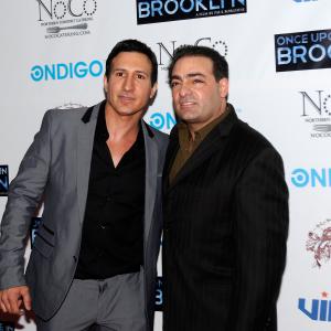 With William DeMeo (left) at the NY premiere of ONCE UPON A TIME IN BROOKLYN aka GOAT.