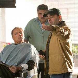 Directing Armand Assante and Vincent Pastore in ONCE UPON A TIME IN BROOKLYN aka GOAT.