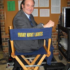 David Born on the set of Friday Night Lights