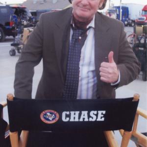 David Born on the set of Chase for ABC Pilot