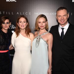Julianne Moore, Kate Bosworth, Kristen Stewart and Wash Westmoreland at event of Still Alice (2014)