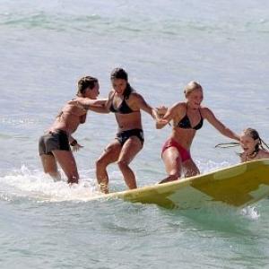 Still of Mika Boorem Kate Bosworth Michelle Rodriguez and Sanoe Lake in Blue Crush 2002