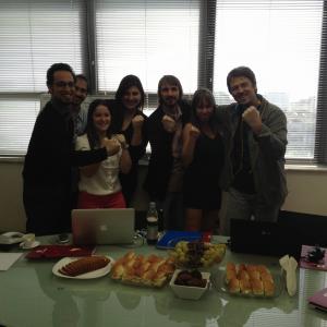 Celebrating the highest ever ratings in the history of The History Channel in Brazil for O INFILTRADO April 2013