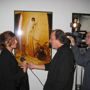 Yasmina Bouziane interviewed on her photographic work exhibited in Paris France at LInstitute du Monde Arabe