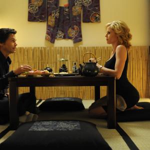 Still of Rob Lowe and Julie Bowen in Knife Fight 2012