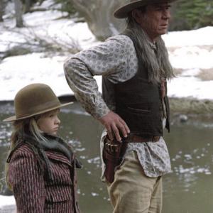 Still of Tommy Lee Jones and Jenna Boyd in The Missing 2003