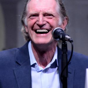 David Bradley speaks onstage at BBC Americas Doctor Who 50th Anniversary panel during ComicCon International 2013 at San Diego Convention Center on July 21 2013 in San Diego California