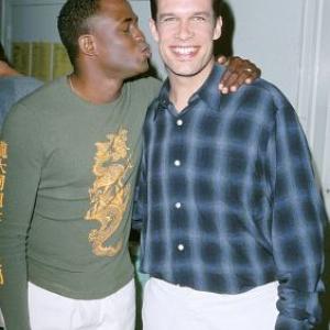 Diedrich Bader and Wayne Brady at event of Hollywood Squares 1998