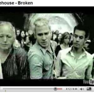 Scene from the music video Broken by Lifehouse