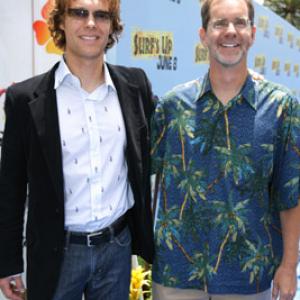 Ash Brannon and Chris Buck at event of Surfs Up 2007