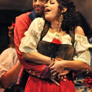 Jean Brassard, Jennifer Barsamian in title role of CARMEN, Verismo Opera, Englewood, NJ