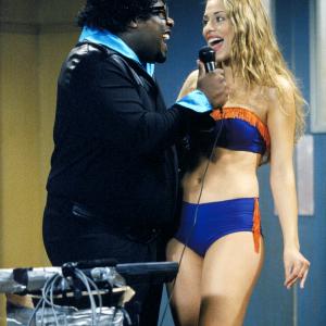 Cedric the Entertainer and Amy Brassette as Velvet and Aleena