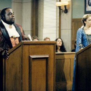 Cedric the Entertainer and Amy Brassette in Beauty and the Beast Divorce Court