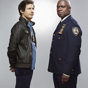 Still of Andre Braugher and Andy Samberg in Brooklyn Nine-Nine (2013)