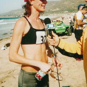 Wendy Braun wins 2nd place in the Individual Female Celebrity division of The Malibu Triathlon