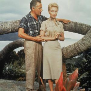 Still of Rossano Brazzi and Mitzi Gaynor in South Pacific 1958