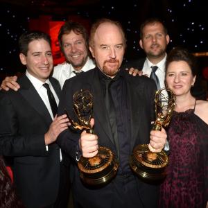 Dave Becky Blair Breard Louis CK and Nick Grad at event of The 64th Primetime Emmy Awards 2012