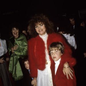 Eileen Brennan with her two sons, Patrick and Sam