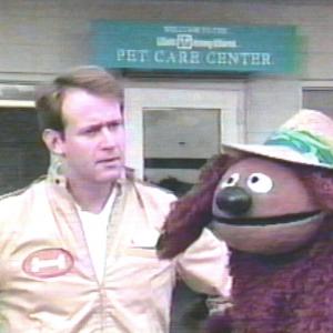 Jeff as the Pet Care Attendant in The Muppets at Walt Disney World.