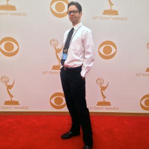 Doug Bresler at the 65th Emmy Awards.