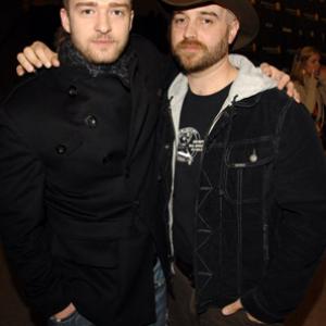 Justin Timberlake and Craig Brewer at event of Black Snake Moan (2006)