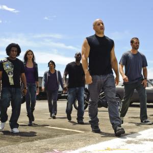 Still of Vin Diesel, Jordana Brewster and Paul Walker in Greiti ir isiute 5 (2011)