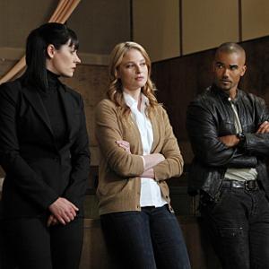Still of Shemar Moore Paget Brewster and Rachel Nichols in Nusikalstami protai 2005
