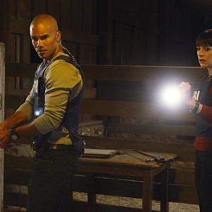 Still of Shemar Moore and Paget Brewster in Nusikalstami protai (2005)