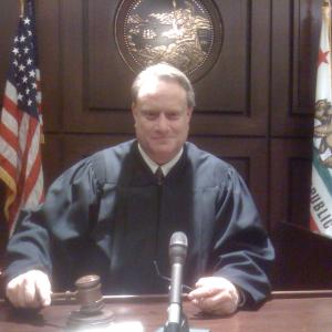 Playing a judge in the upcoming Hallmark Mini-series, BLACKOUT.