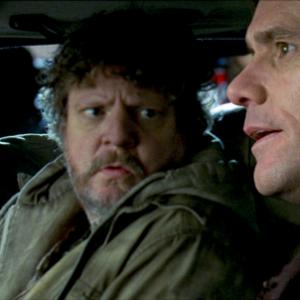 Still of Jim Carrey, Brent Briscoe and John Michael Higgins in Yes Man (2008)