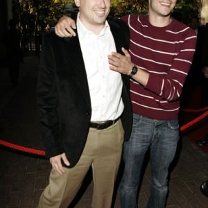 Adam Brody and David O Sacks at event of Thank You for Smoking 2005
