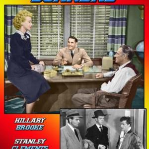 Hillary Brooke, Stanley Clements and Phillip Reed in Big Town Scandal (1948)