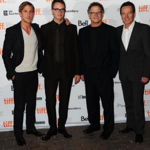 Albert Brooks, Bryan Cranston, Ryan Gosling and Nicolas Winding Refn at event of Vaziuok (2011)