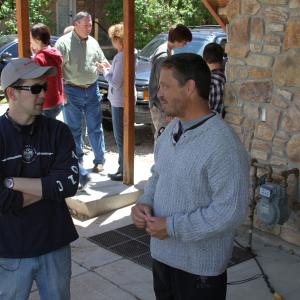 With Brian McNamara on set of The Mill