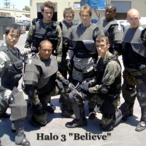 The Cast of the video game Halo 3 